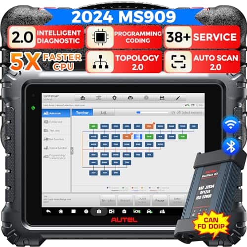 Escáner de diagnóstico inteligente Autel MaxiSys MS909 Top,