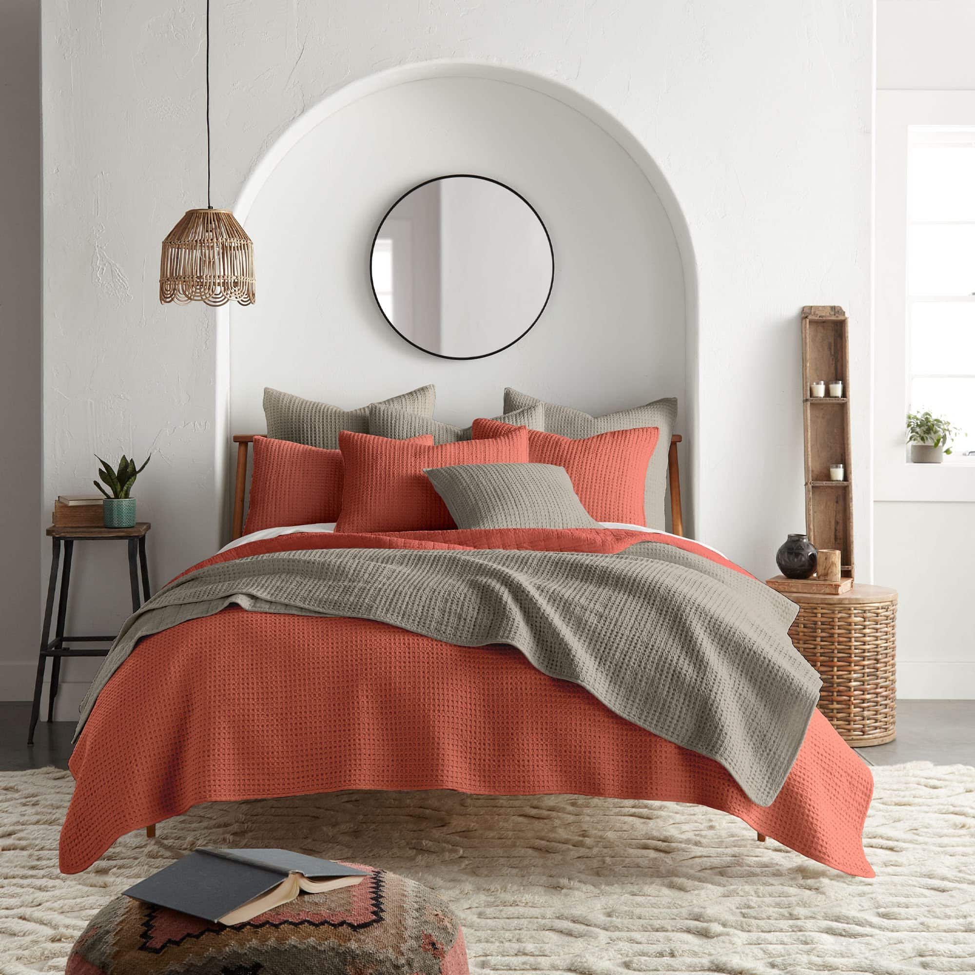 Levtex Home - Juego de colcha Mills Waffle - Tamaño - Imagen 4