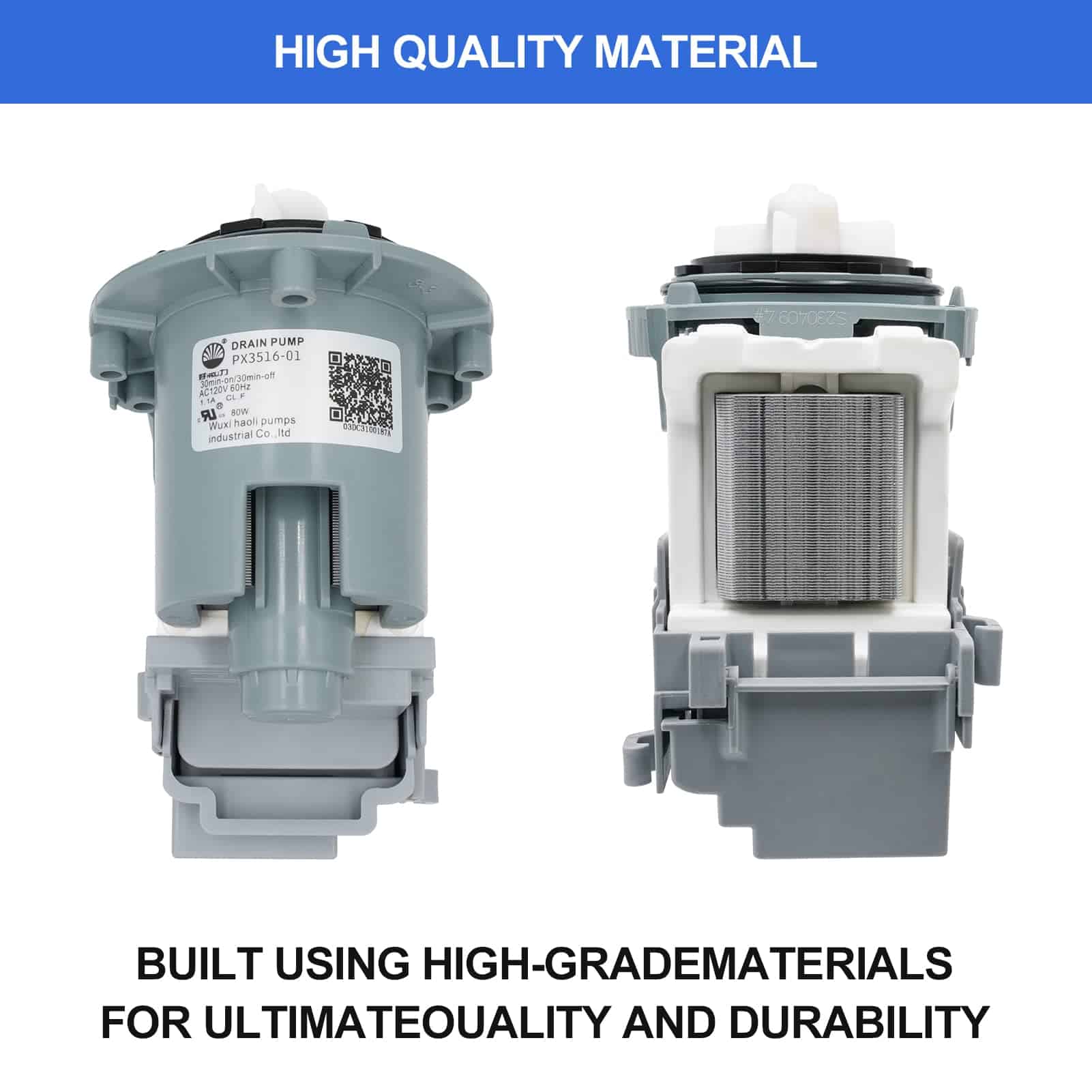 Motor de Bomba de Drenaje para Lavadora OEM DC31-00178A - Imagen 7