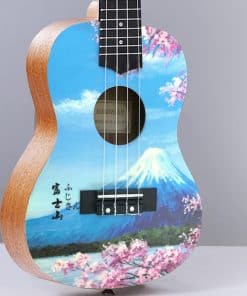 Ukelele de concierto SUKIMOLY de 23 pulgadas de caoba