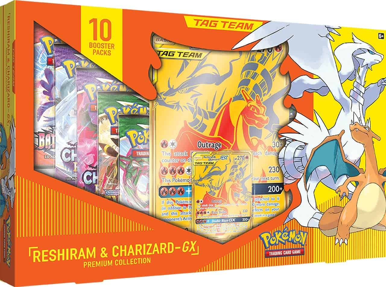 Colección Premium Pokemon TCG: Reshiram & Charizard GX - Imagen 3