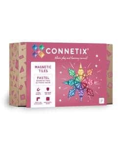 Set de Geometría Connetix Magnetic Tiles Pastel, 40 Piezas