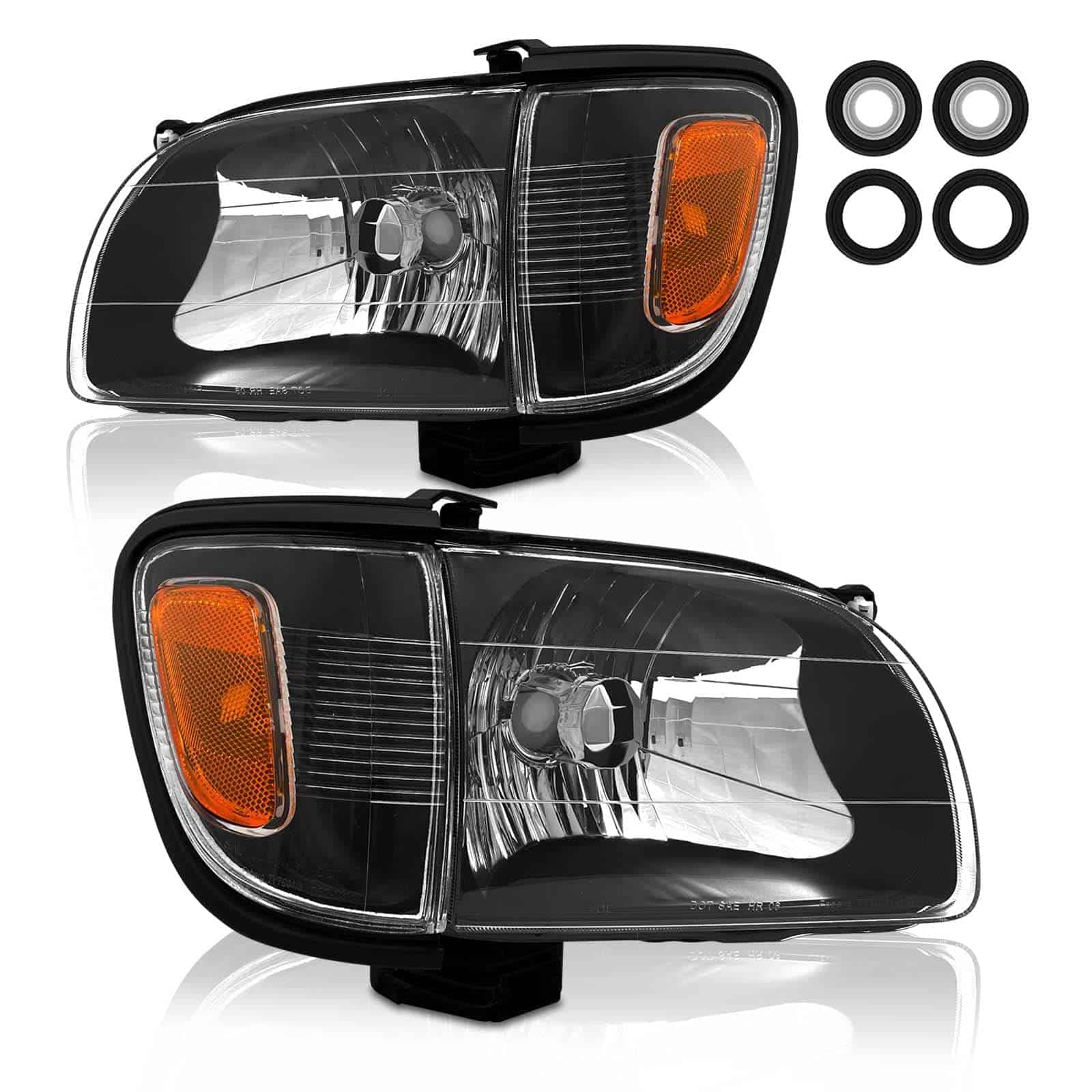 Conjunto de Faros Delanteros para Toyota Tacoma 2001-2004