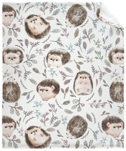 Manta Ligera y Suave con Diseño de Erizo para Regalo -