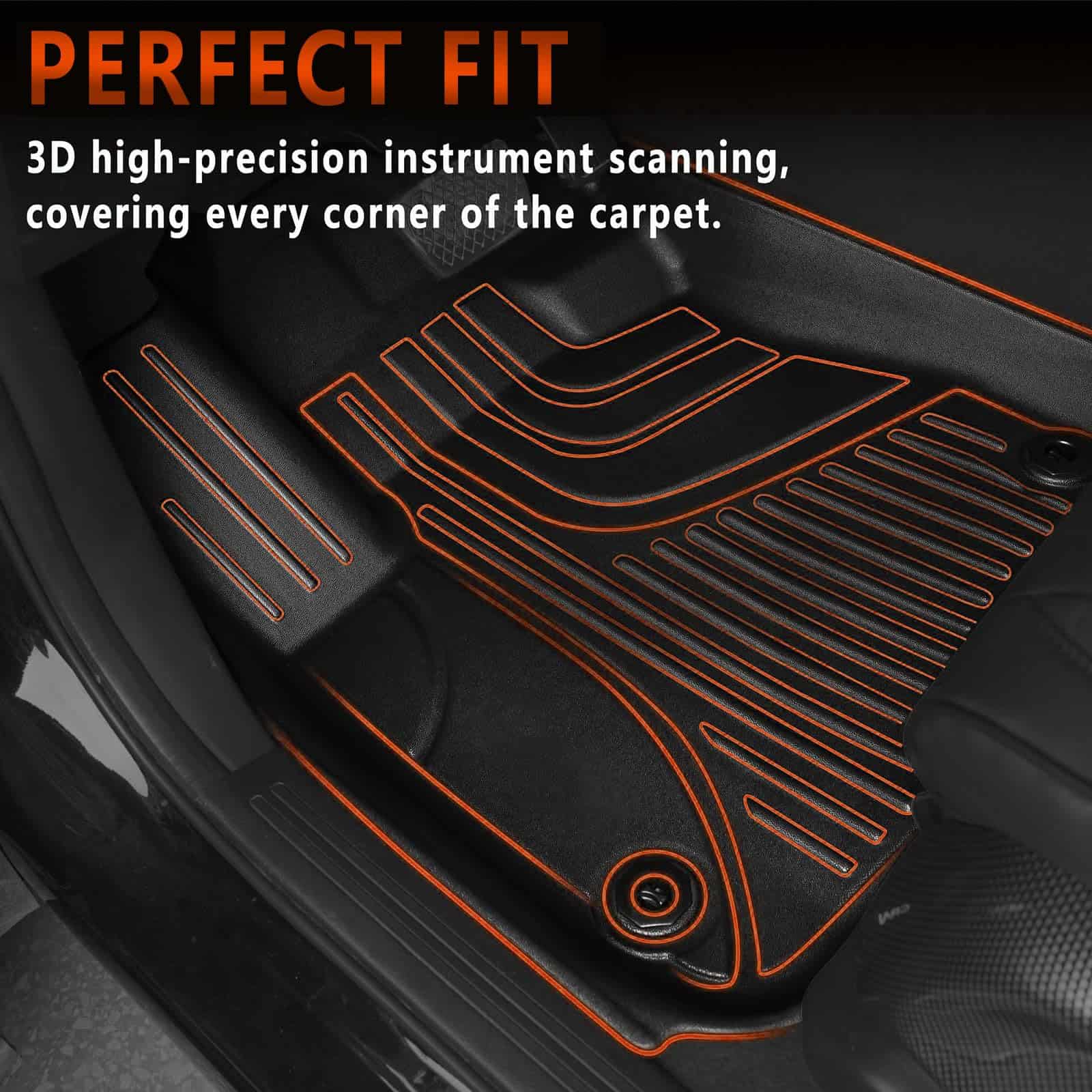 Tapetes para Honda Accord Sedan 2013-2017: Ajuste - Imagen 3