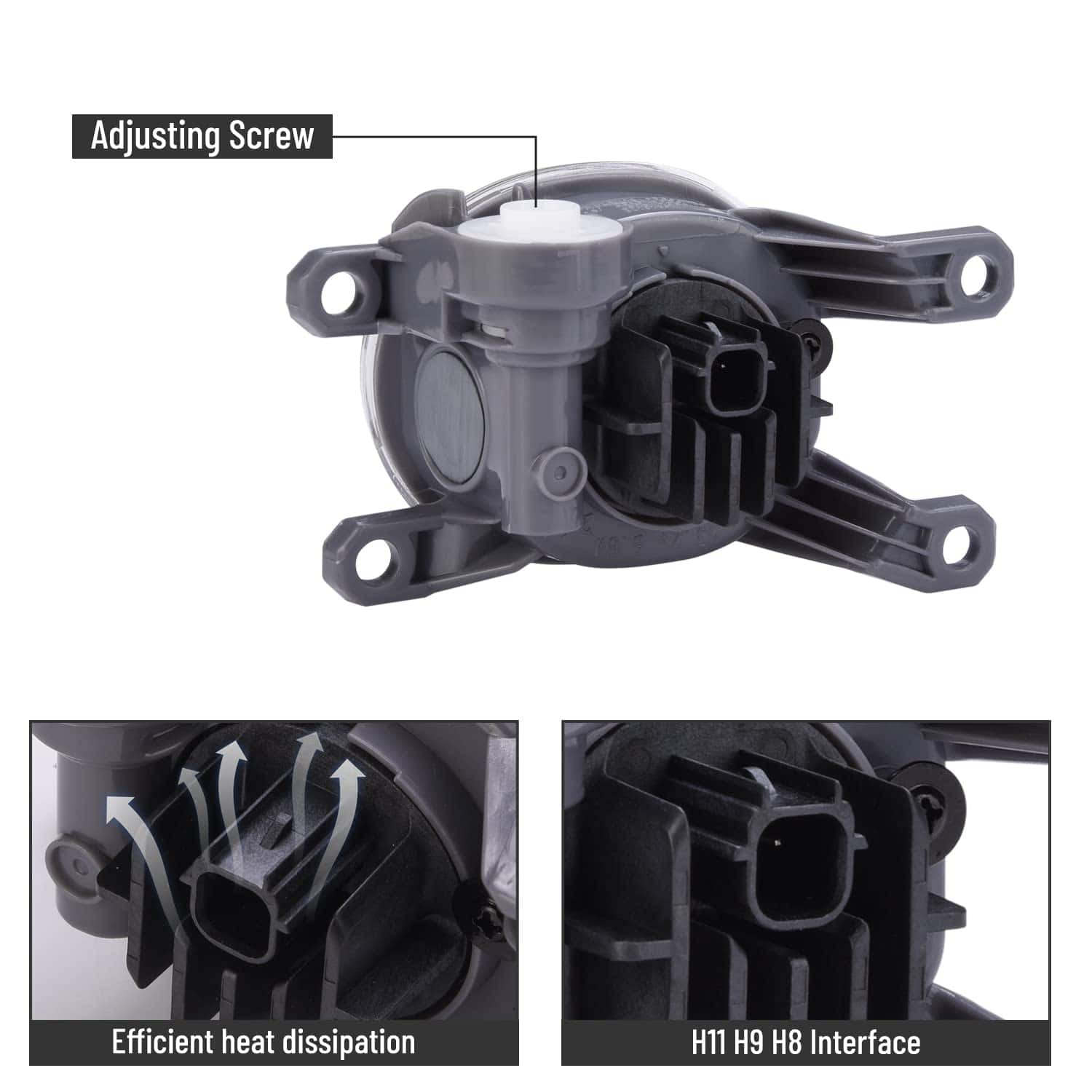 Conjunto de luces antiniebla LED de alta calidad SIEMID - Imagen 4