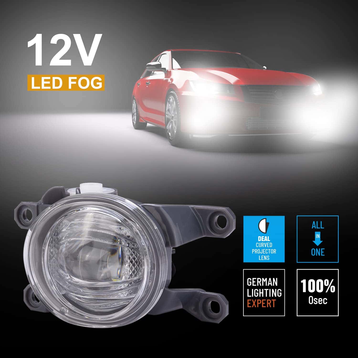 Conjunto de luces antiniebla LED de alta calidad SIEMID - Imagen 6