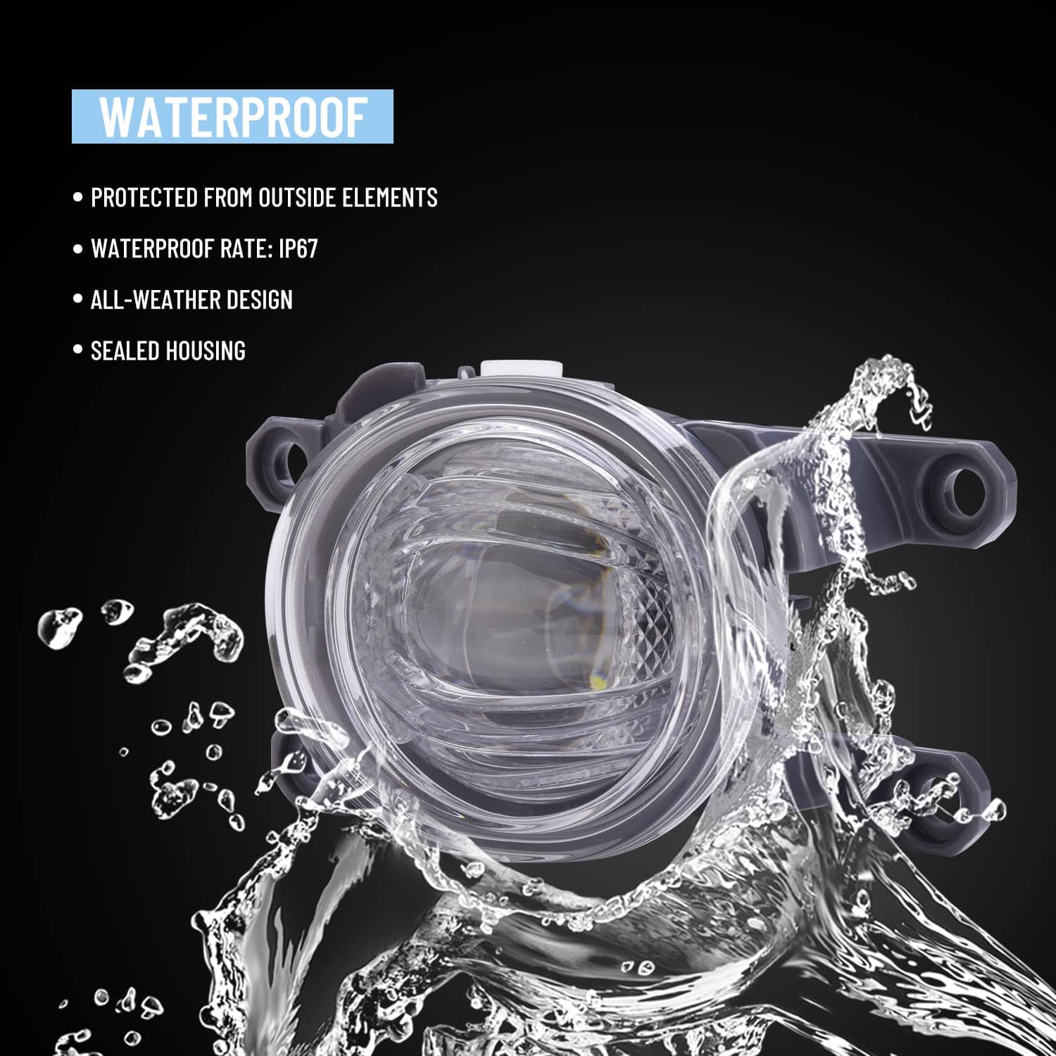 Conjunto de luces antiniebla LED de alta calidad SIEMID - Imagen 5