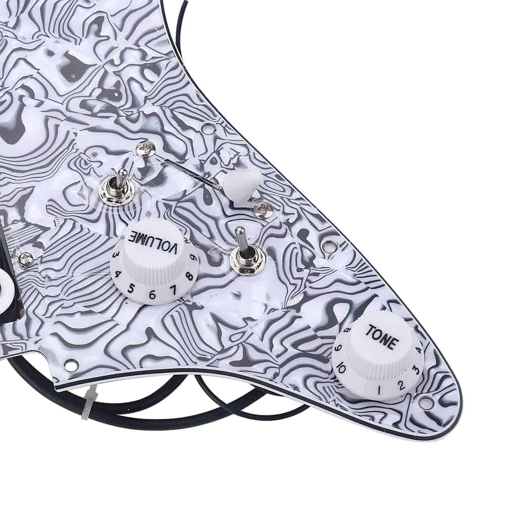 Set de Pickguard Cargado con Pastillas de Guitarra de 3 - Imagen 5