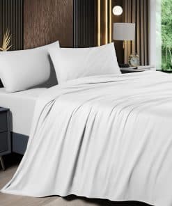 Juego de Sábanas de 4 Piezas Shilucheng para Full, Sábanas