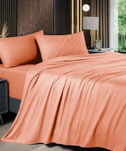 Juego de sábanas completo Shilucheng de 4 piezas, sábanas