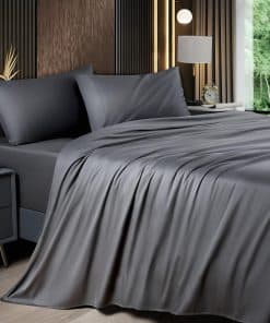 Juego de sábanas de 4 piezas Shilucheng Full, sábanas