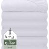 Juego de 6 sábanas ajustables Queen Royale Linens - Sábana