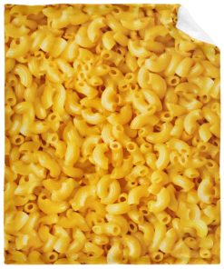 Manta de tiro acogedora y ligera Darani Macaroni and Cheese