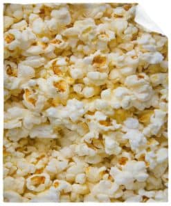 Cobertor suave y ligero Darani Popcorn Fun Novelty Food,