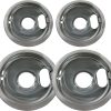 Set de 4 Sartenes de Acero Inoxidable de Repuesto W10278125