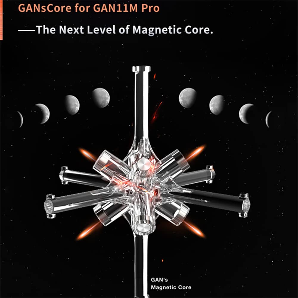 Gan 11M Pro 3x3 Speed Cube por BroMocube GAN 11 Magnetic - Imagen 6