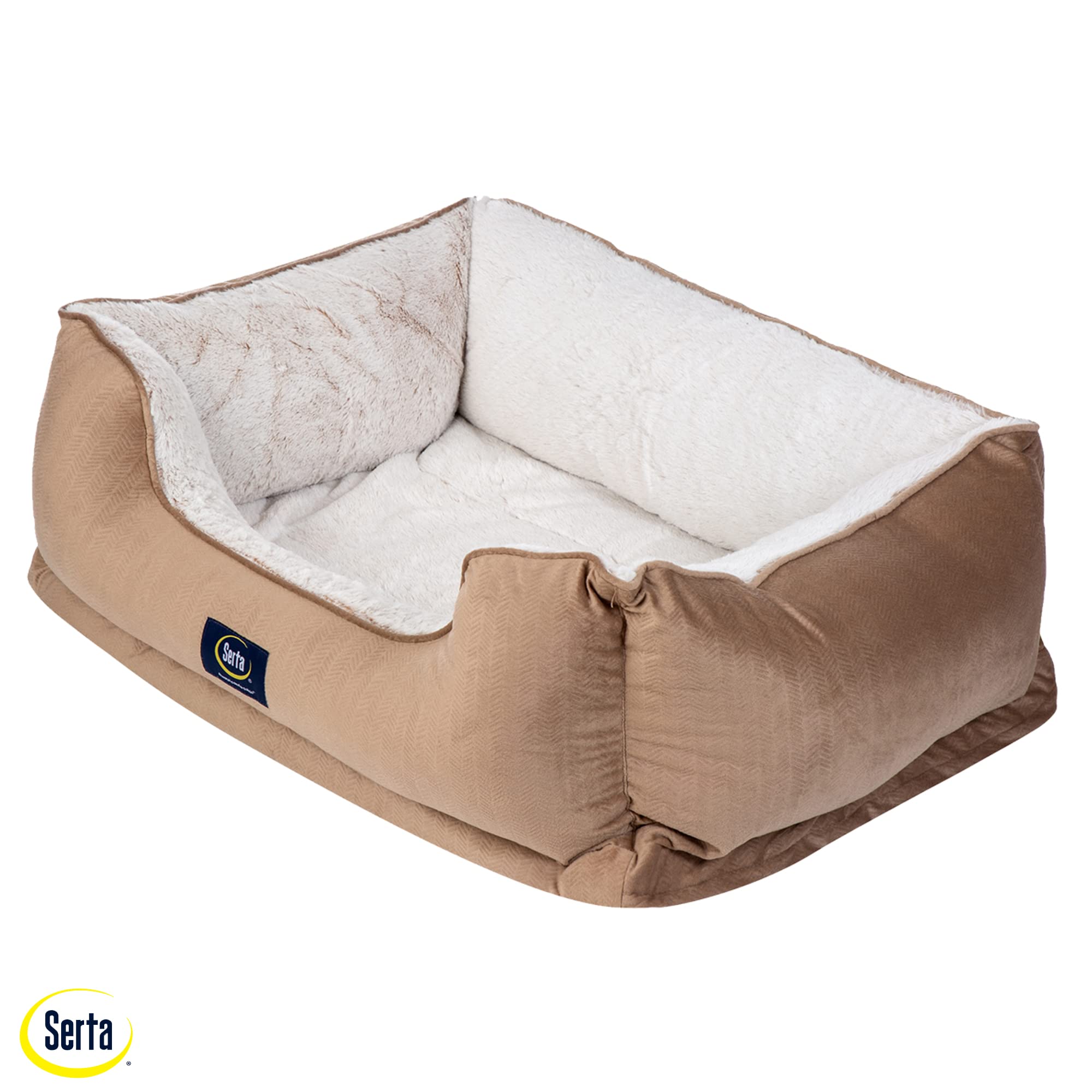 Cama para Perros Serta Orthopedic Cuddler - Arena del - Imagen 10