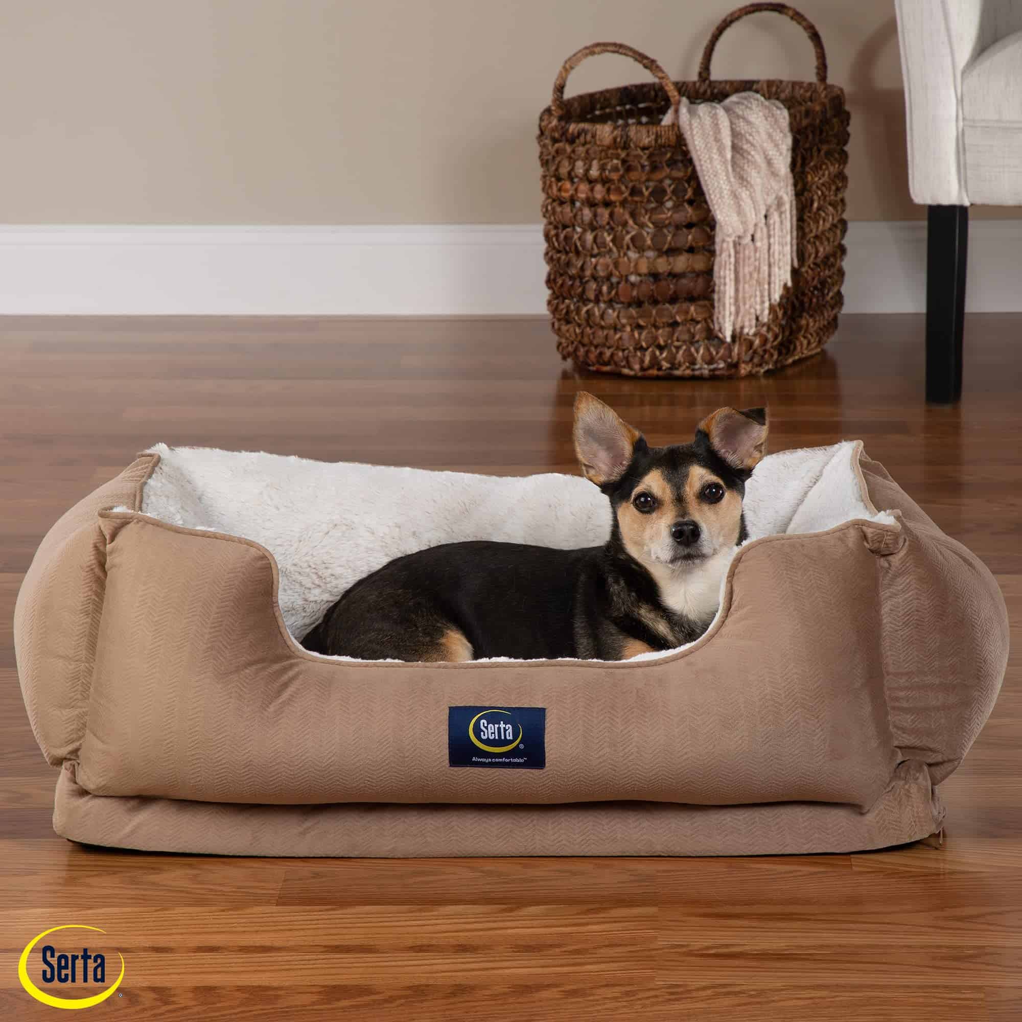 Cama para Perros Serta Orthopedic Cuddler - Arena del - Imagen 7