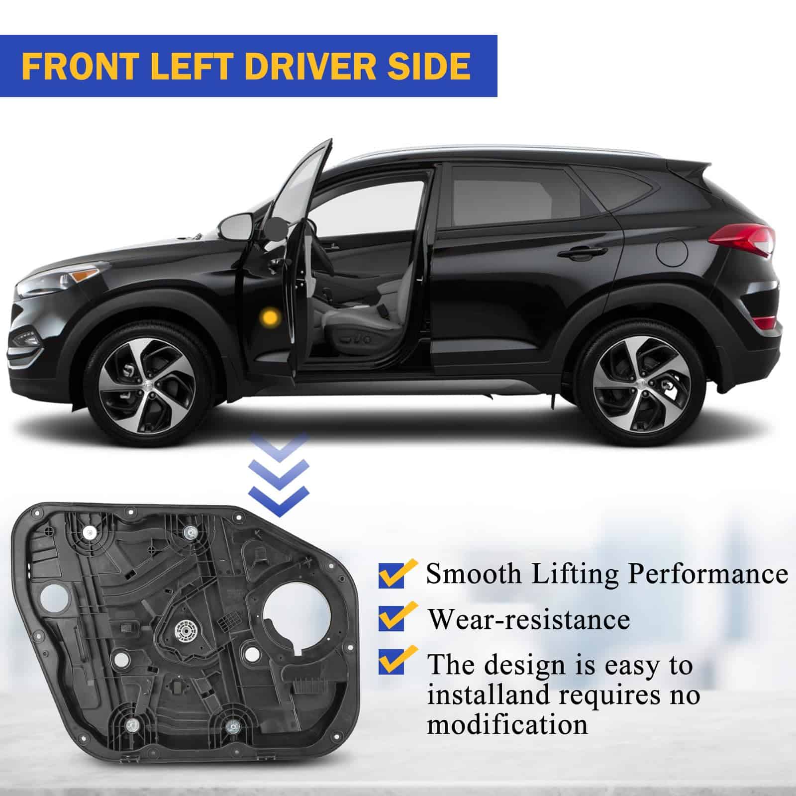 Regulador de Ventana X4XZ OEM de Fábrica sin Motor para - Imagen 4