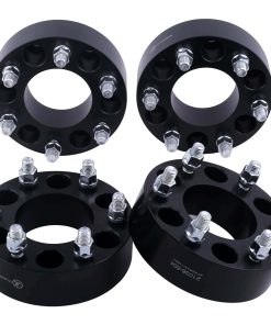 Adaptadores de rueda VLAOSCHI negros forjados de 6x5.5 a