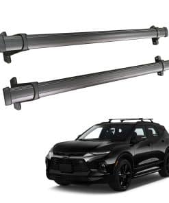 2pcs Barras Transversales de Riel de Techo de Aluminio para