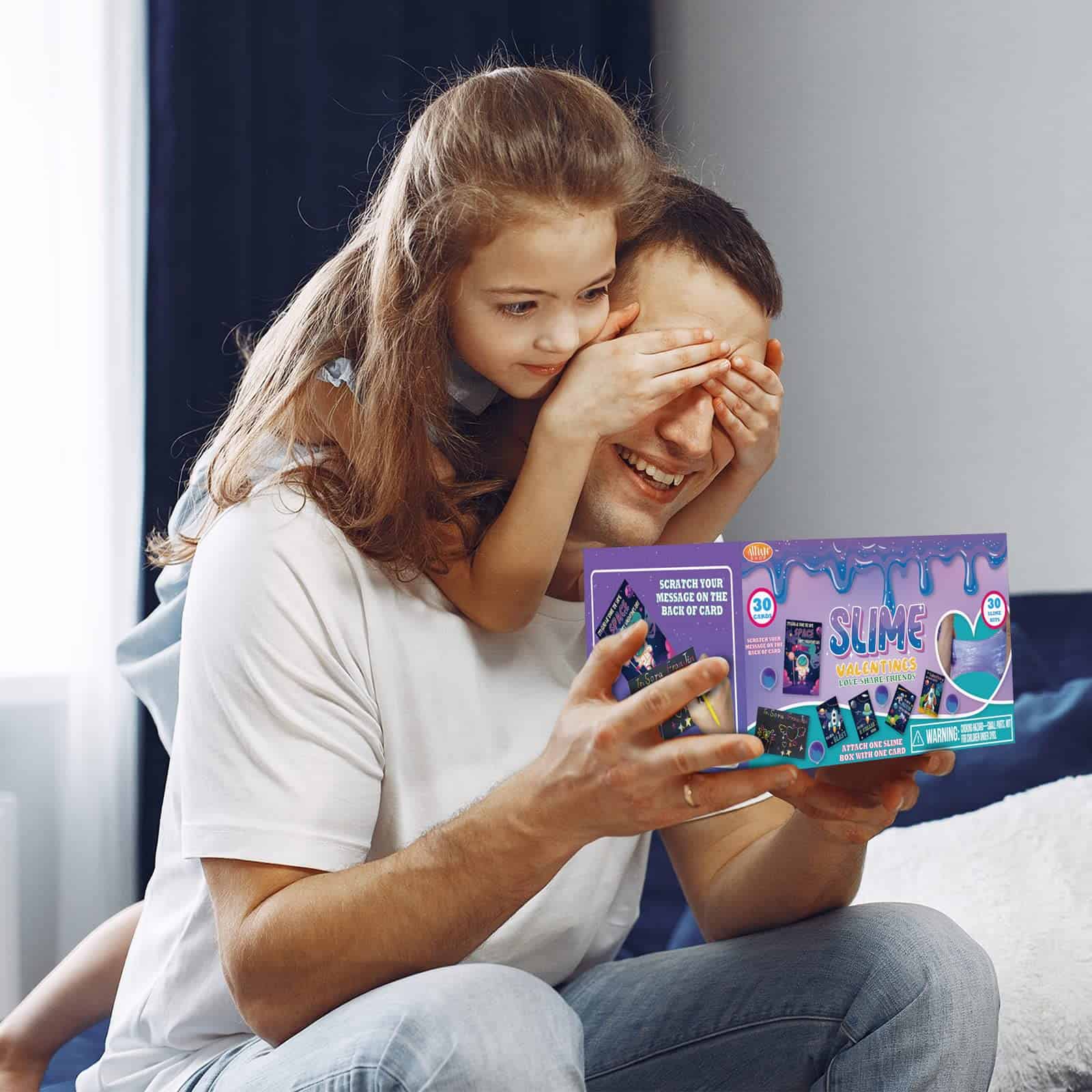 ATFUNSHOP Regalos de San Valentín para Niños 30 PACK Slime - Imagen 8