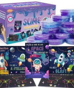 ATFUNSHOP Regalos de San Valentín para Niños 30 PACK Slime