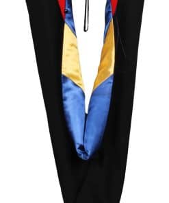 Capa académica de graduación deluxe Herrenbek Unisex en