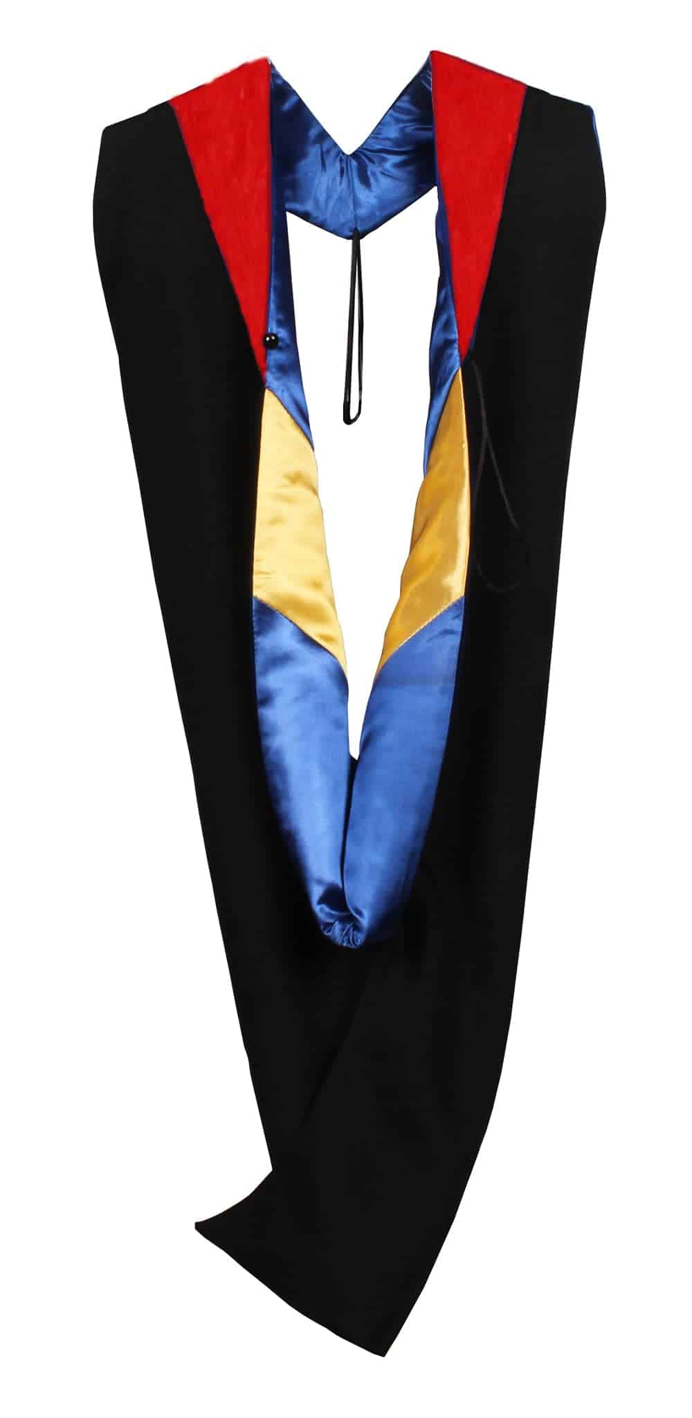 Capa académica de graduación deluxe Herrenbek Unisex en