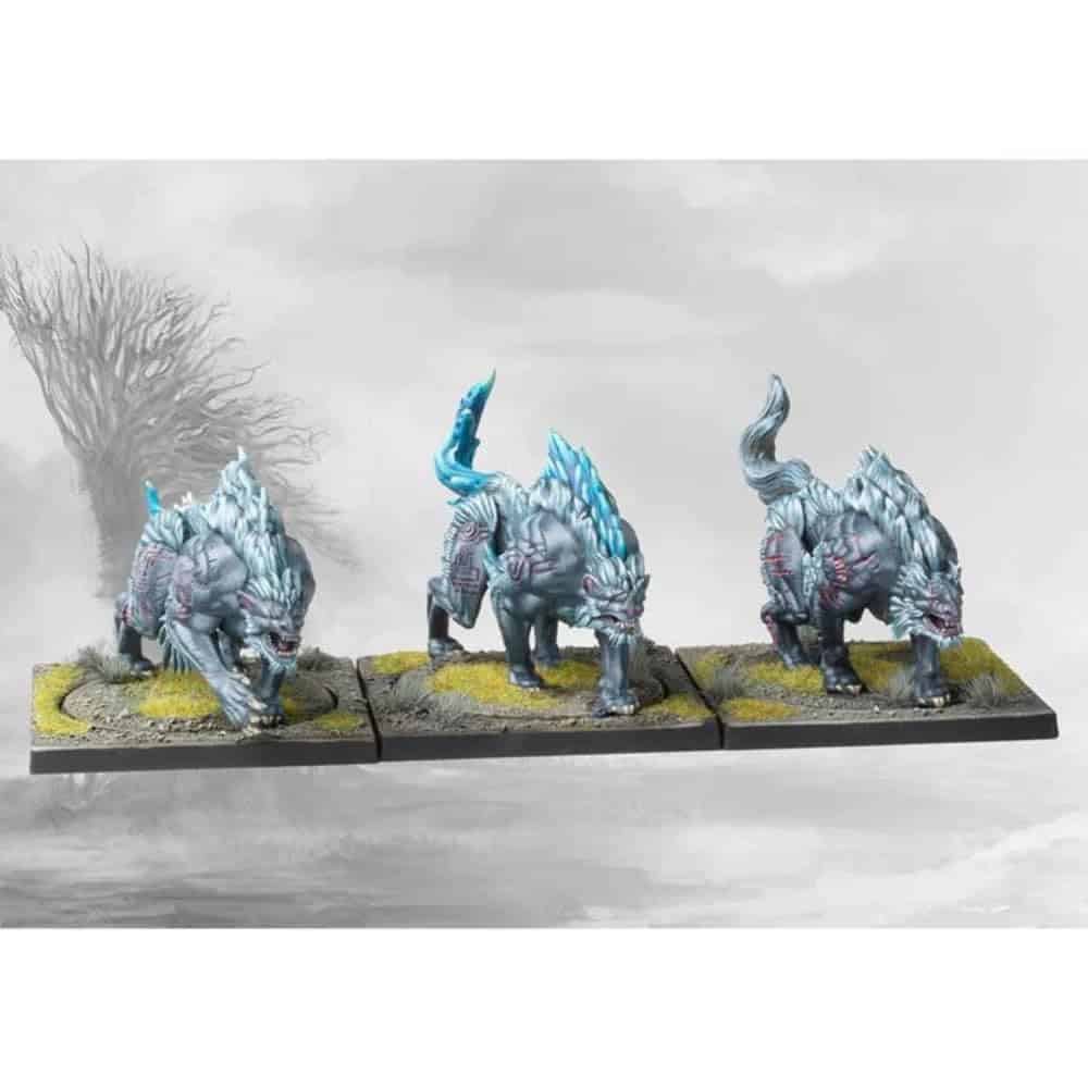 Juego de Bestias Fenr Pack Wargs de Para Bellum Wargames - Imagen 4