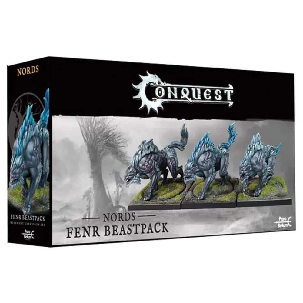 Juego de Bestias Fenr Pack Wargs de Para Bellum Wargames