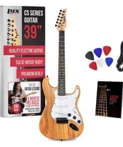 Kit de Guitarra Eléctrica LyxPro CS 39" para Principiantes,