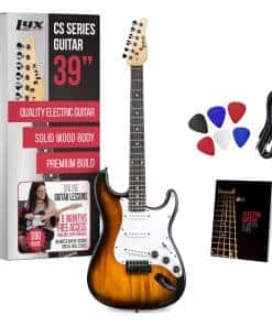 Kit de Guitarra Eléctrica LyxPro CS 39� para Principiantes,