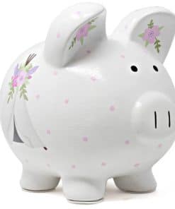 Alcancía de Cerámica Child to Cherish para Niñas, Rosa