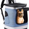 Mochila portadora cómoda para perros y gatos ZAKAPAWS, con