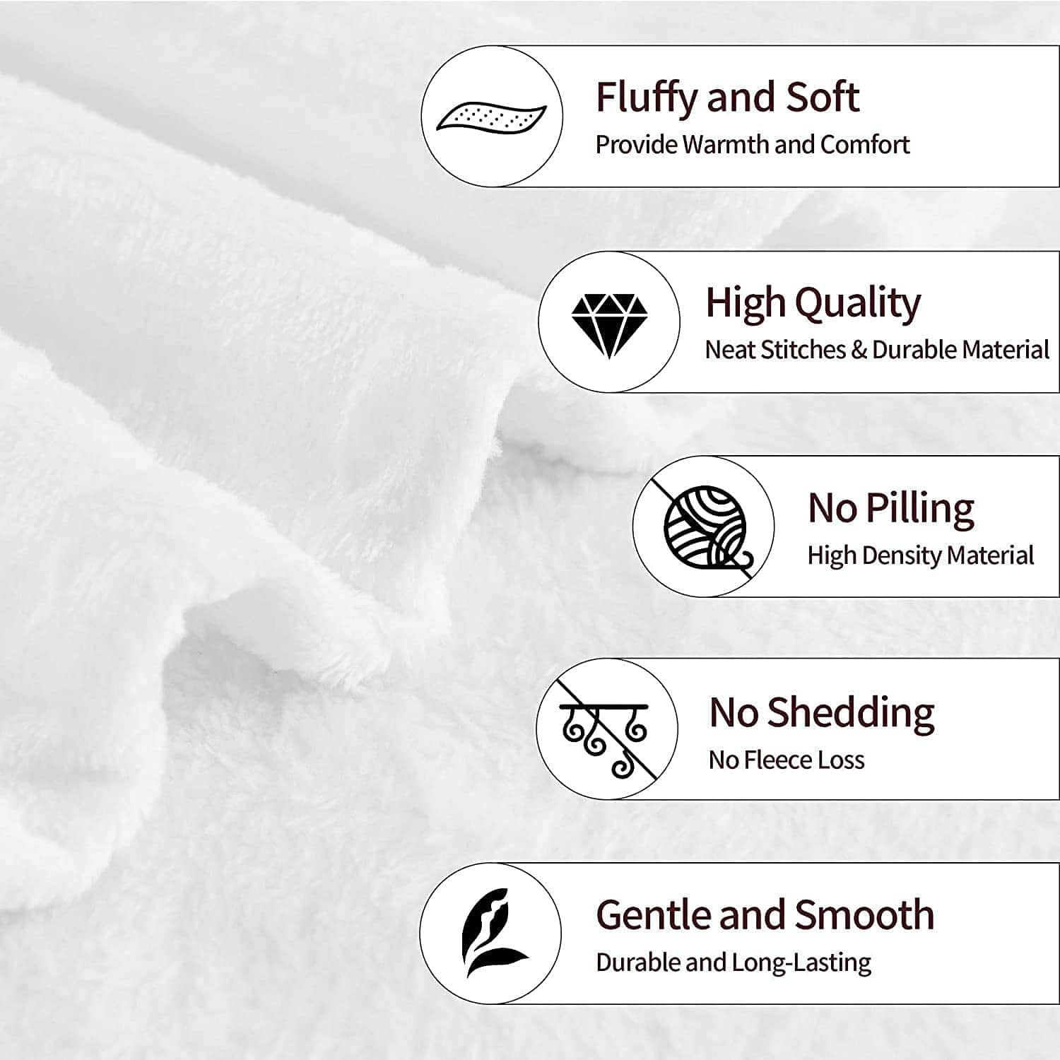 Manta de Pug Cálida y Esponjosa para Sofá Cama Sala de - Imagen 9