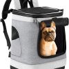 Mochila Transportadora Cómoda para Perros y Gatos ZAKAPAWS,