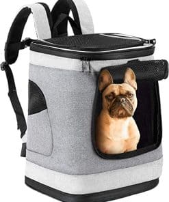 Mochila Transportadora Cómoda para Perros y Gatos ZAKAPAWS,