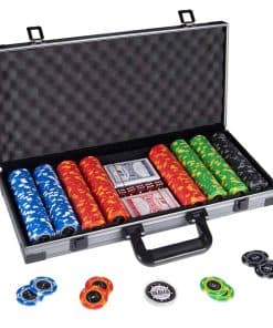 Fichas de Póker de Arcilla Comie, Set de 400PCS con Maletín