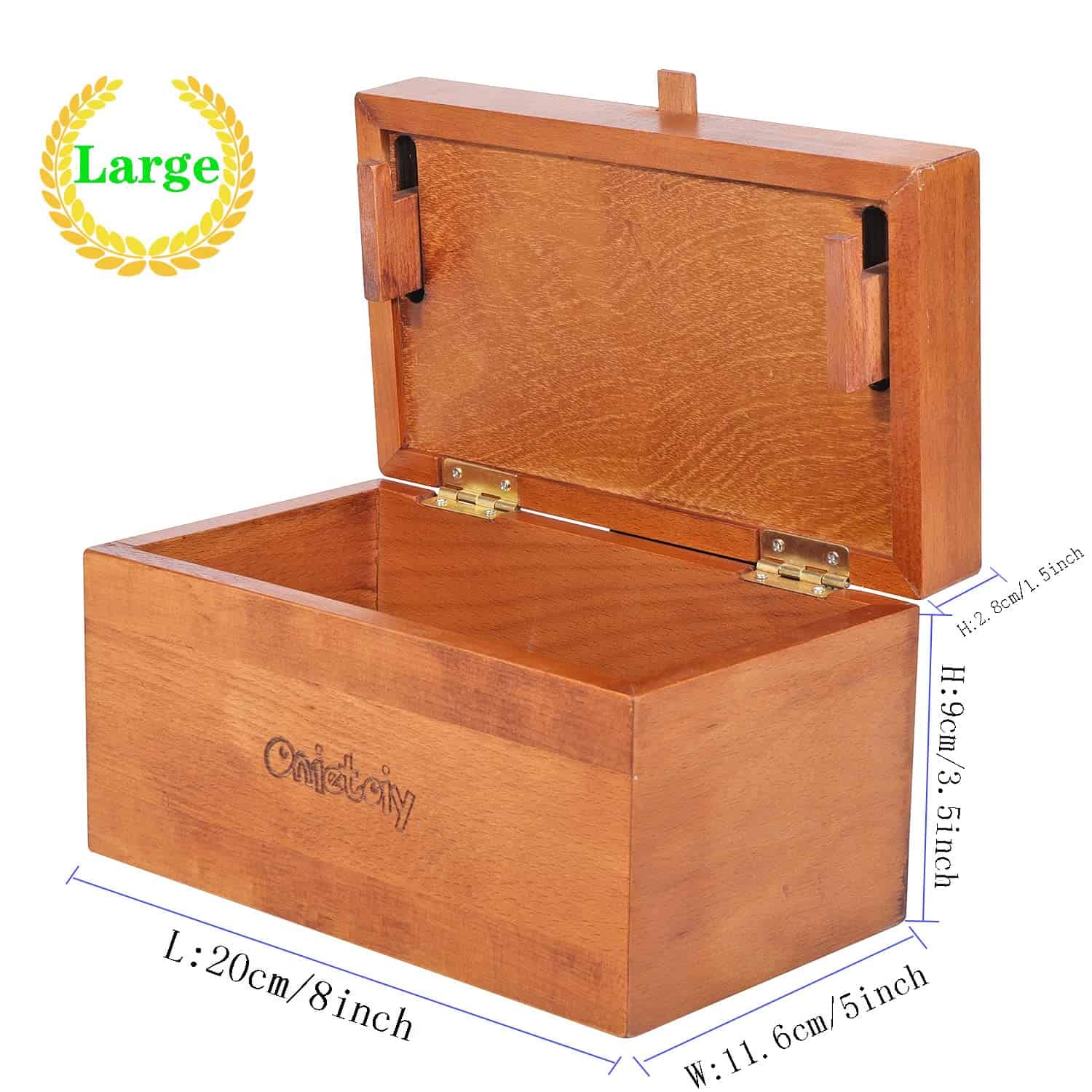Caja de Puzzle Secreto de Madera con 32 Pasos Grandes - Imagen 3