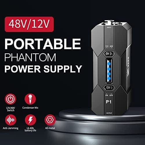 Xvive P1 Fuente de Alimentación Fantasma Portátil 48V/12V - Imagen 3