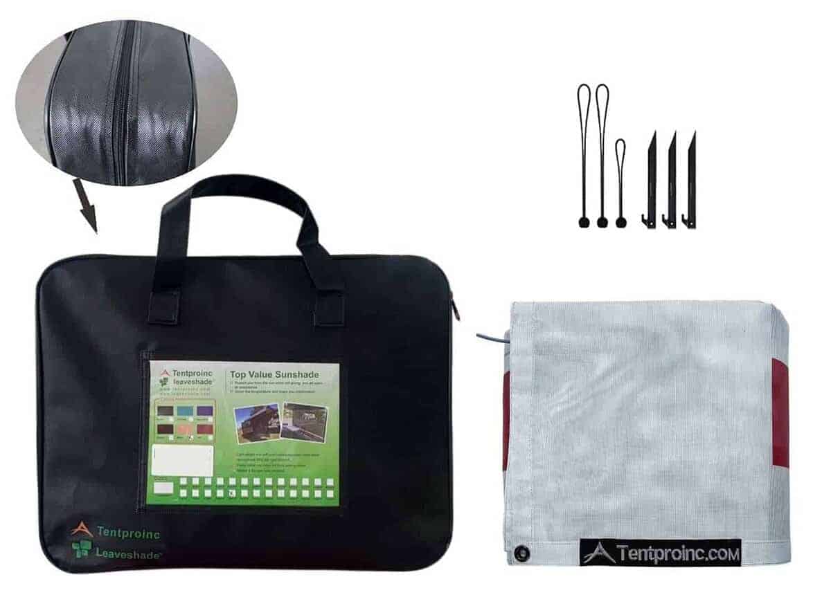 Tentproinc Toldo de sombra para RV 8' X 14' 3'' (Bandera - Imagen 5