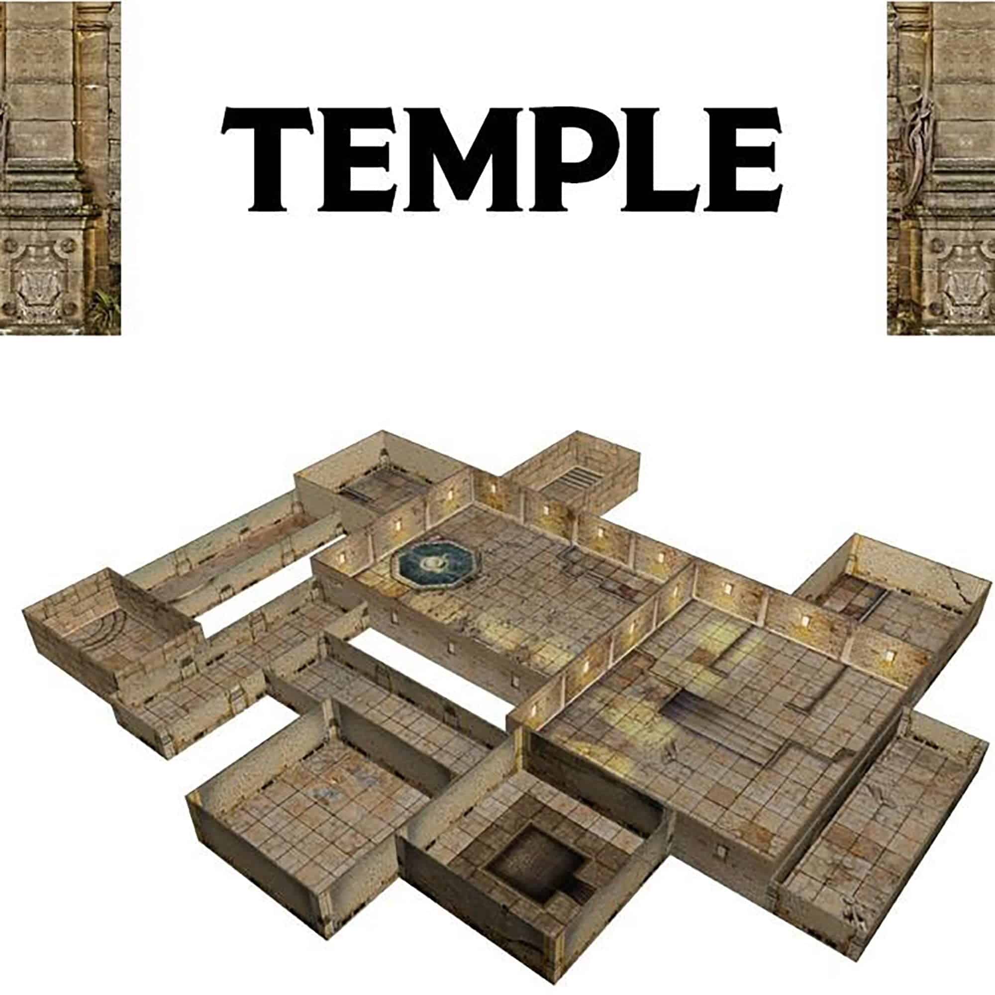 Gale Force Nine Tenfold Dungeon: El Templo - Conjunto - Imagen 3