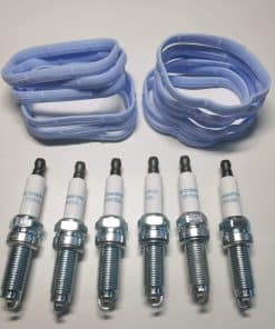 Conjunto de 6 bujías de iridio y juntas de admisión