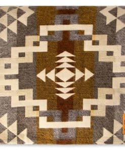 Manta ALPAKITAS Inca | Manta tamaño King | 90 x -Gris y Amar