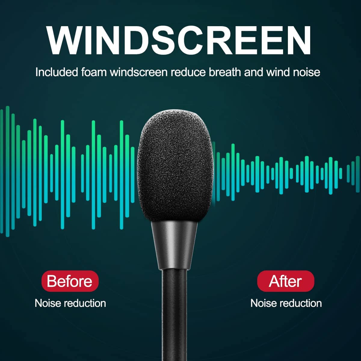 Micrófono de solapa omnidireccional profesional Xvive LV2 - Imagen 8