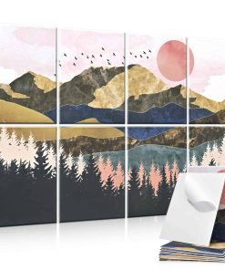 Paneles Acústicos de Arte Tutmyrea, 48"X32" Autoadhesivos,