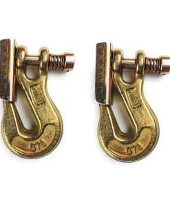 Gancho de retención de cubo de chip con cierre de pasador