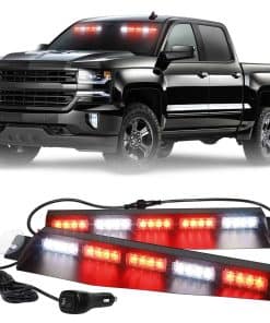 Luces de Emergencia para Visera XRIDONSEN de 34 -Rojo/Blanco